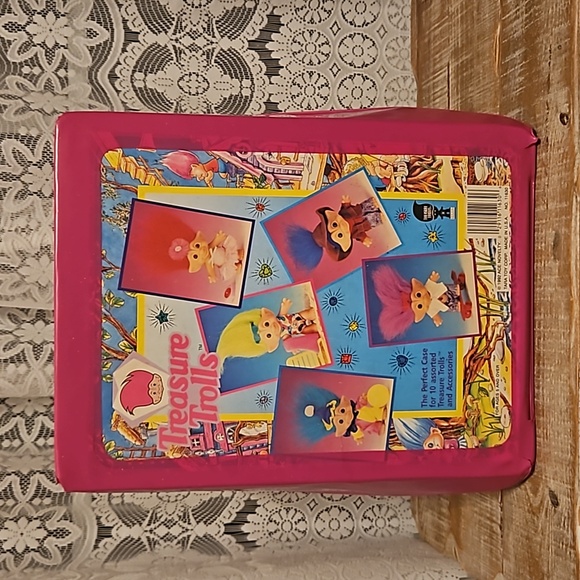 Vintage Other - Vintage | 1992 Treasure Trolls Carrying Case Storage Box